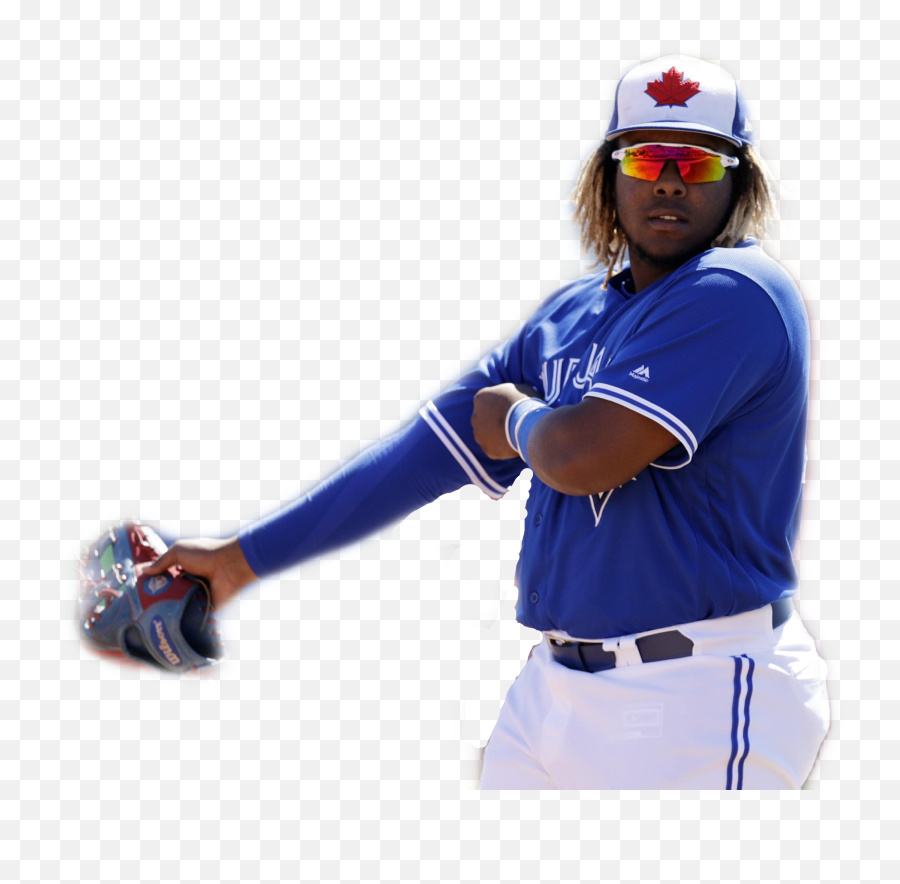 Mlb Vlad Jr Vladjr Baseball Sticker - Baseball Protective Gear Emoji,Baseball Glove Emoji