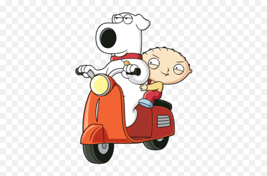 Object Pronouns - Transparent Png Stewie And Brian Png Emoji,Stewie Emoji