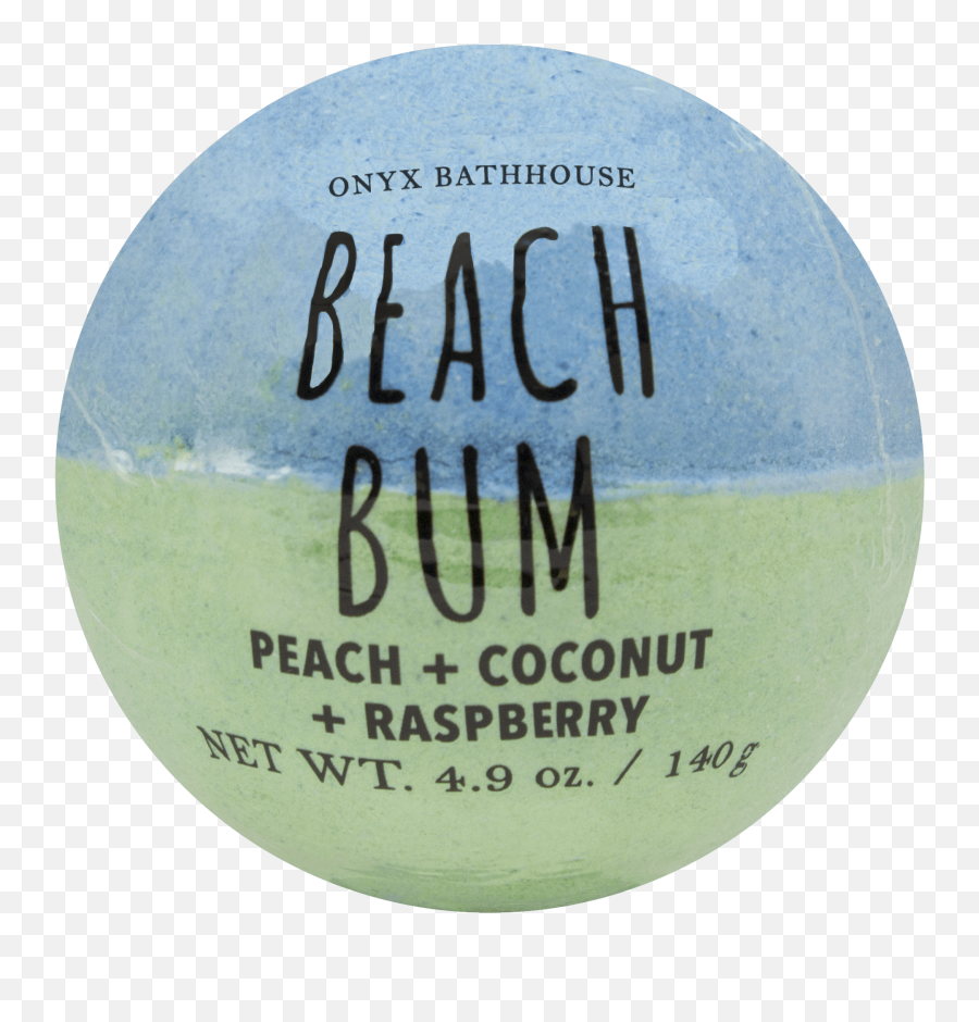 Onyx Bathhouse Beach Bum Peach Coconut U0026 Raspberry Bath Bomb 49 Oz - Circle Emoji,Diy Emoji Bath Bomb