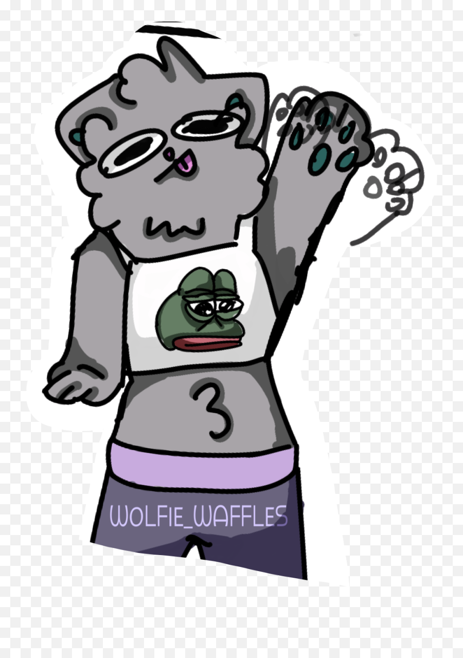 Bork Wolfie Honestly - Fictional Character Emoji,Bork Emoji