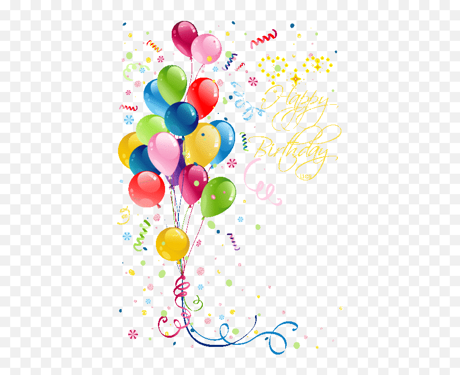 67 Birthday Messages Ideas - Birthday Balloons Clipart Emoji,Birthday Emoticons Facebook Tiara