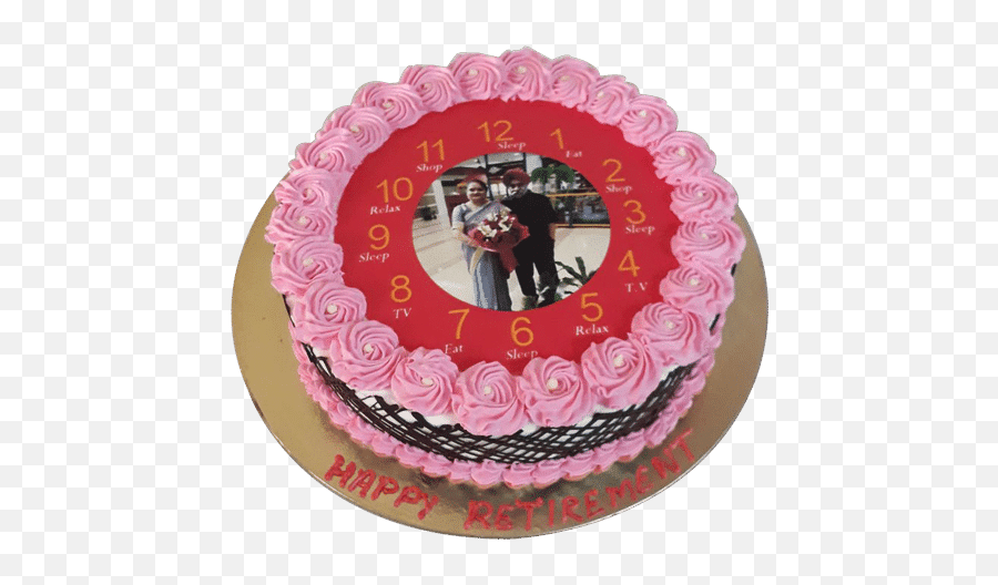 Photo Cake Delivery Online In Delhi Ncr Doorstepcake - Dad Retirement Cake Designs Emoji,Homemade Emojis Cakes