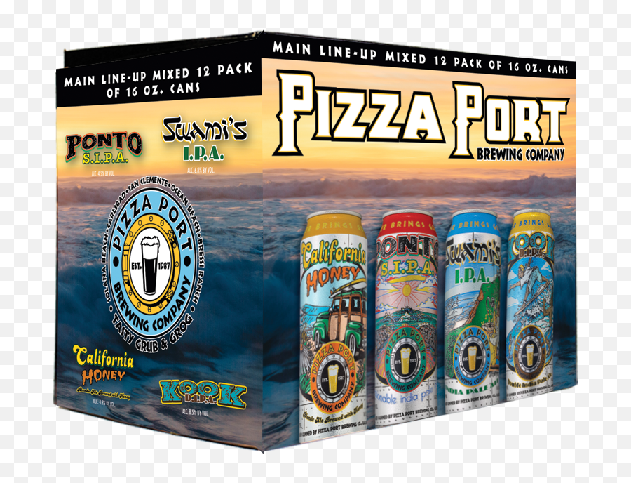 Pizza Port - Product Label Emoji,Emoticon Dry Hopped Sour Crabtree Brewery