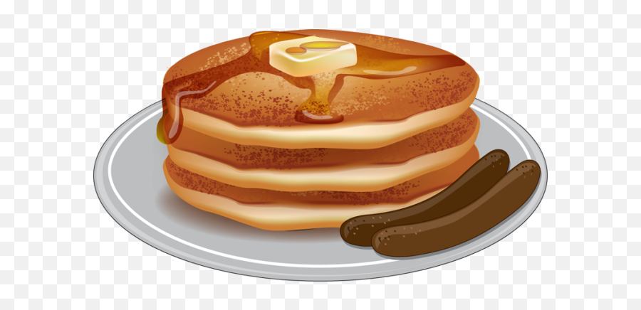Pancake And Sausage Clipart - Clip Art Library Pancakes Clip Art Emoji,Pancake Designs Emojis