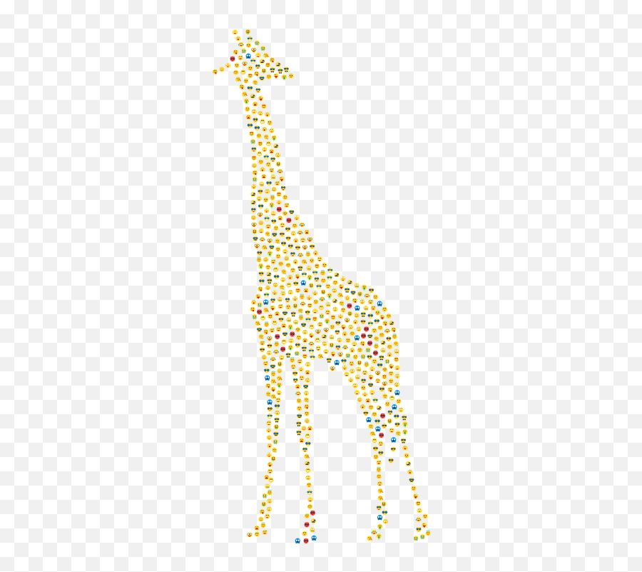 Giraffe Emoji Emoticons - Dot,Giraffe Emoji
