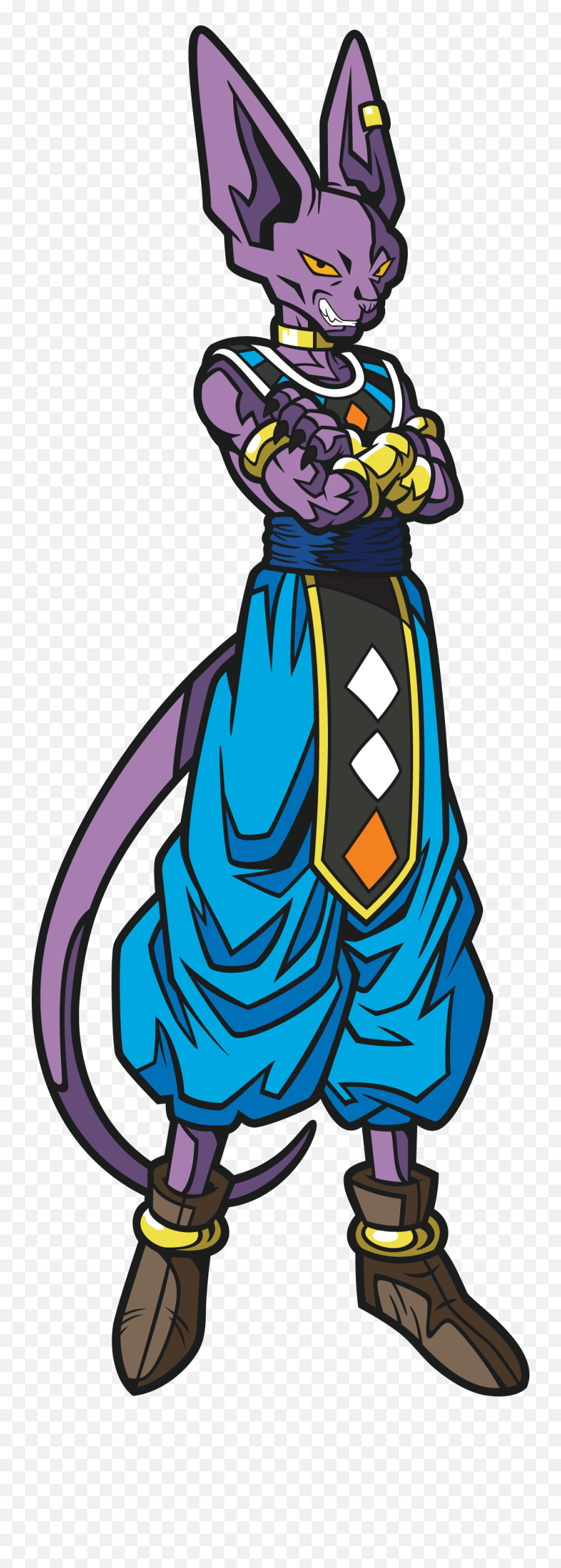 Dragon Ball Super Clipart With A - Beerus Dragon Ball Super Emoji,Dbz Emoji