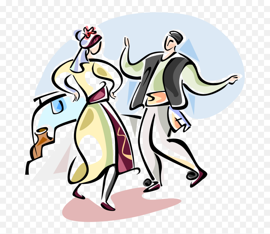 Greek Traditional Dance Png - Greek Dance Png Emoji,Dance Emoji Png