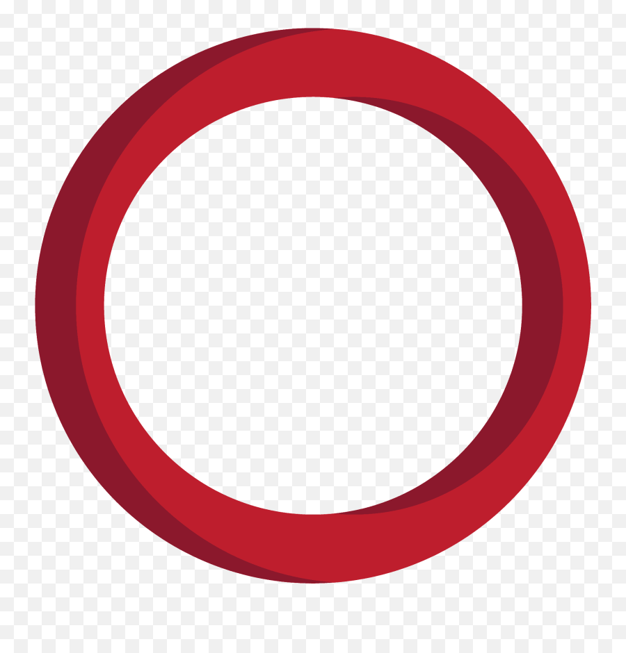 Hollow Red Circle Emoji Clipart Free Download Transparent - Dot,Free Printable Clipart Emojis