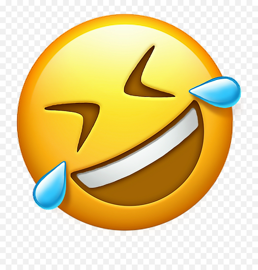 Emoji Piscart Png Tumblr Sticker By Conny Garces - Sideways Crying Laughing Emoji,Fight Emoticon Tumblr