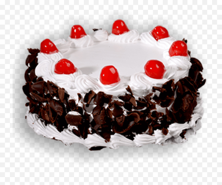 Online Cake Delivery In Vadodara - 2kg Black Forest Cake Emoji,Small Brithday Cakes Emojis And Prices