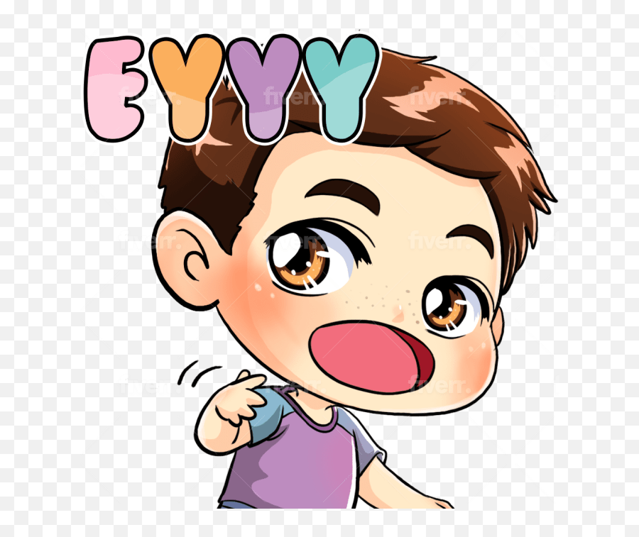 Draw Custom Twitch Emote Emoji Sticker In My Style,Emoji Artwork