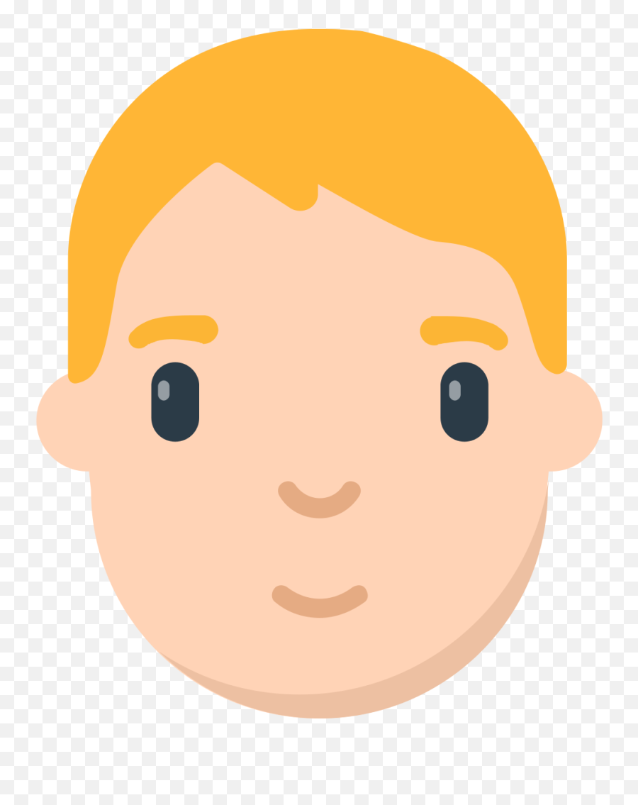 Filefxemoji U1f471svg - Wikimedia Commons Emoji Persona Bionda,Drawing Cute Emojis