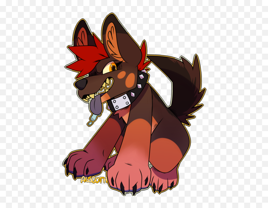 Download Canidae Illustration Dog Dingo Cartoon Free Png Hq - Dingo Paw Cartoon Png Emoji,Roblox Angry Emoticon