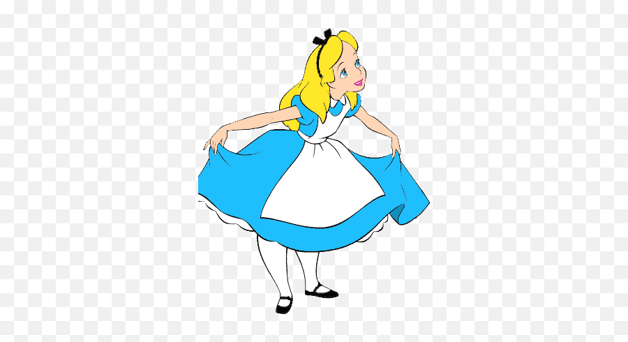 Disney Alice Clip Art Images 2 Disney Clip Art Galore - Alice In Wonderland Alice Clipart Emoji,Alice In Wonderland Emojis