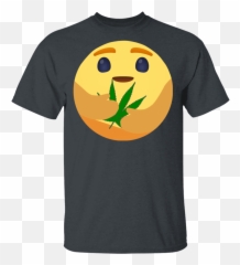 Weed Care Facebook Icon Shirt Matching Weed Cannabis - Dbz Dad Shirt Emoji,Wondering Facebook Emoticon