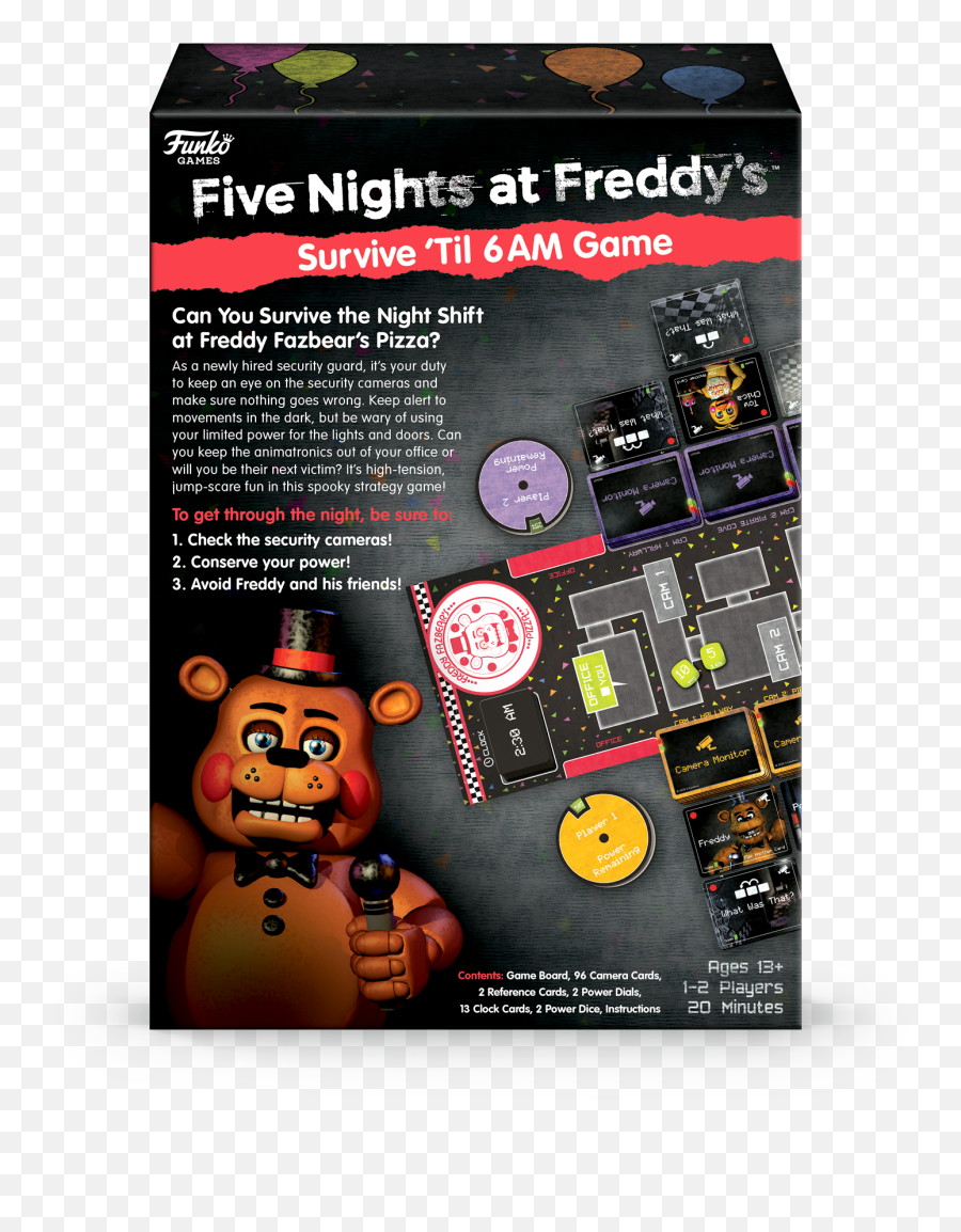 Funko Games Five Nights At Freddyu0027s - Survive U0027til 6am Game Emoji,Emoji Game Paper And Knife