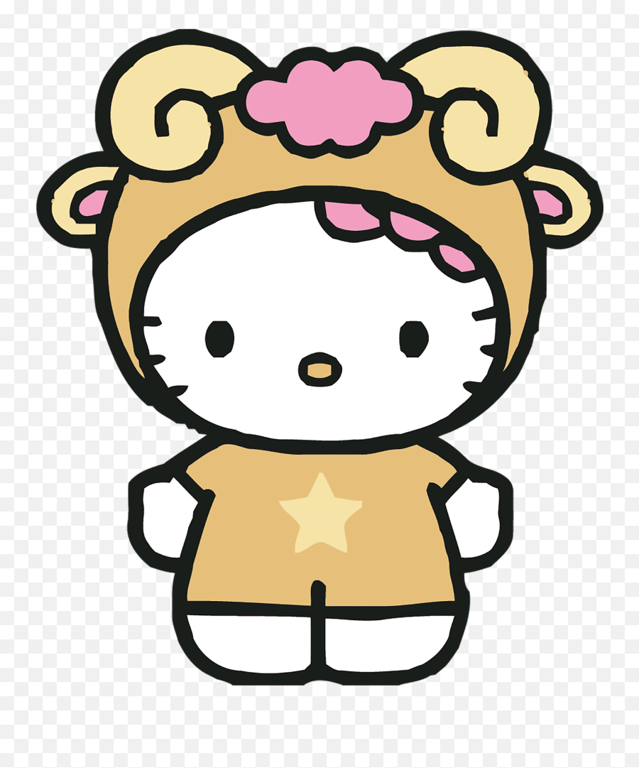 Imágenes De Los Símbolos Del Zodiaco Con Hello Kitty Png Emoji,Emoticon De Cancer Signo