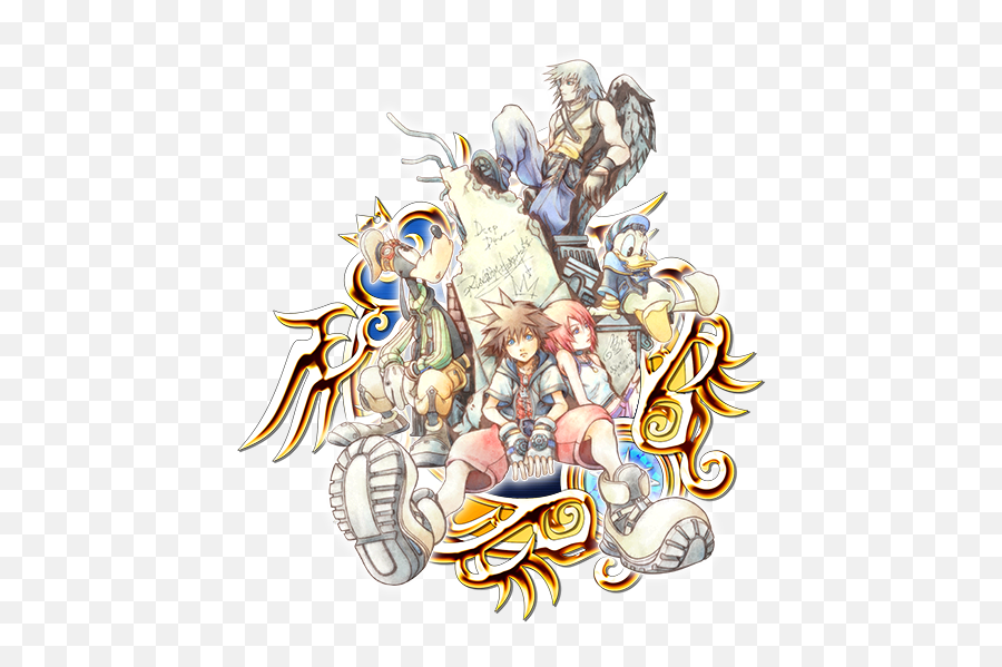 Key Art 4 - Khux Wiki Emoji,Kingdom Hearts White Mushroom Emotions