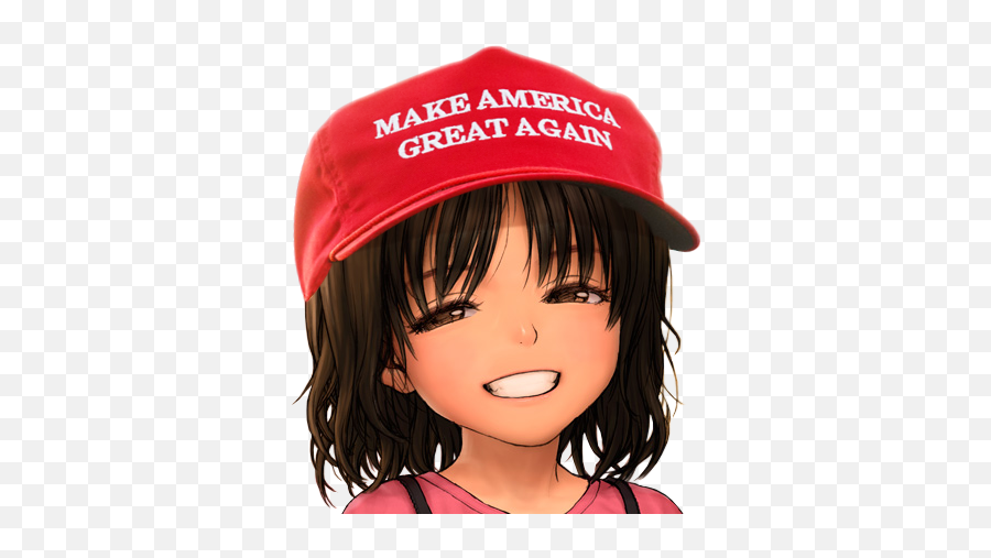Anime Animegirl Maga Sticker By Syxvy - For Adult Emoji,Make America Great Again Emoji Anime Animegirl Maga Sticker By Syxvy - For Adult Emoji,Make America Great Again Emoji