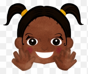 Smiling Twin Tail Girl Waving Her Hand - Cute2u A Free Cute Emoji,Smiling Wave Emoji