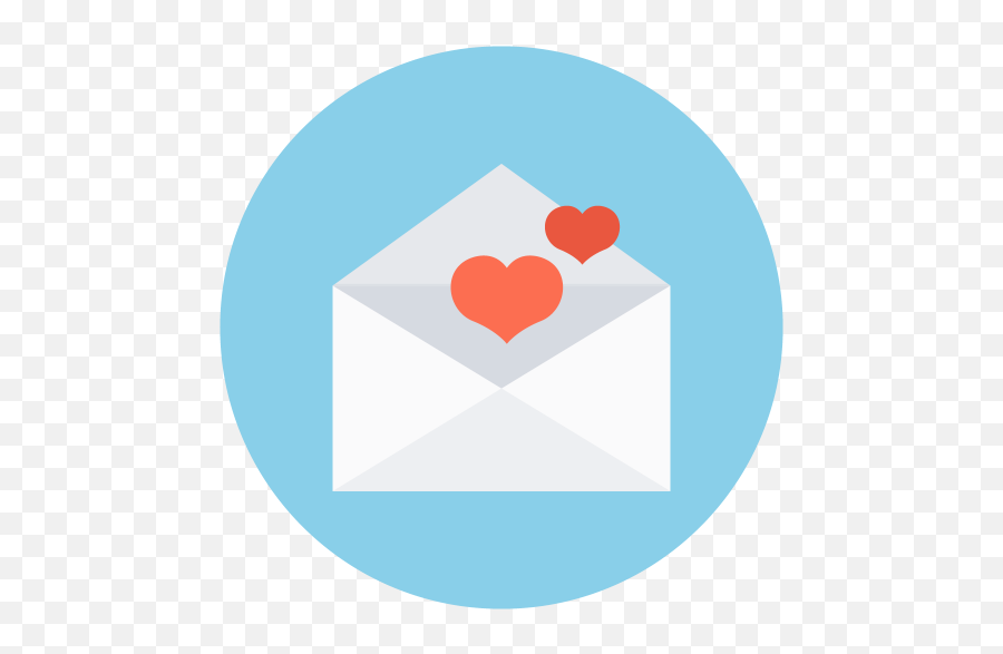 Love Letter Hearrts Blue Free Icon Of Valentines Day Icon Emoji,Valentines Day Text Emoticons