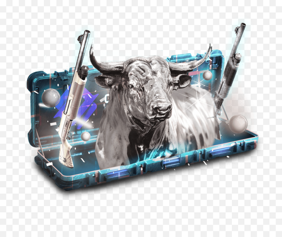 Silver Bull Case - Csgo Case Opening Cool Skins Skinclub Emoji,Bull Horn Emoticon