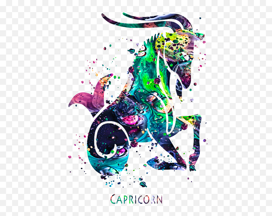 Capricorn Zodiac Sign Shower Curtain For Sale By Zuzi U0027s Emoji,Capricorn Creator Emotion