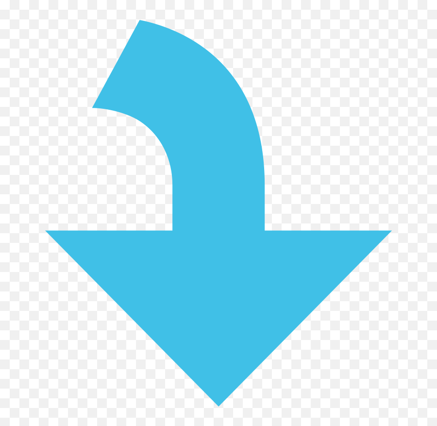 Open - Arrow Down Emoji Full Size Png Download Seekpng,Arrow Emoji