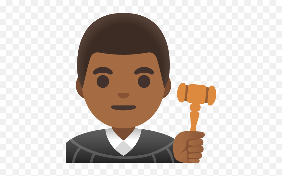 U200d Male Prosecutor With Medium Dark Skin Tone Emoji,Gavel Emoji