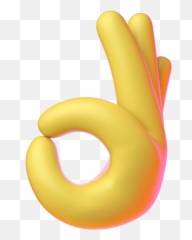 Animated Emoji Ok Sticker By For Ios Android Giphy Emojis - Hand Stickers Emoji Gif,Emojis On Android