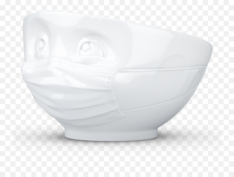Tassen Porcelain Bowl Hopeful Face 16 Oz White Emoji,Miso Soup Emoji