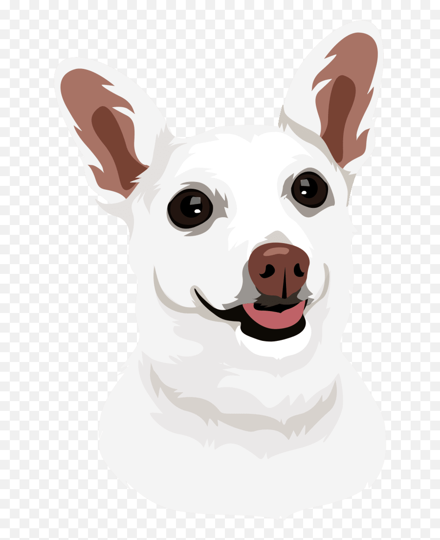 Make Vector Illustration Dog Cat Animal Pet Cartoon Portrait Emoji,Emoji Bust In Silhouette