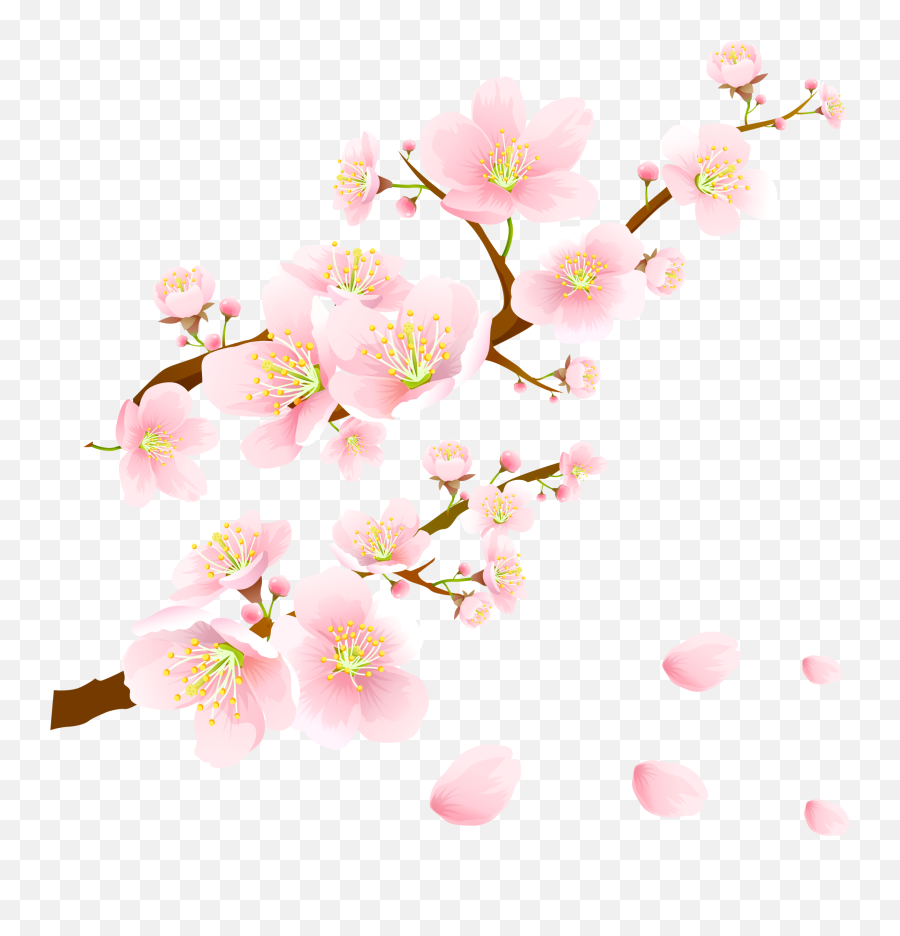 Largest Collection Of Free - Toedit Cherry Blossom Stickers Emoji,Flower Uwu Emoji