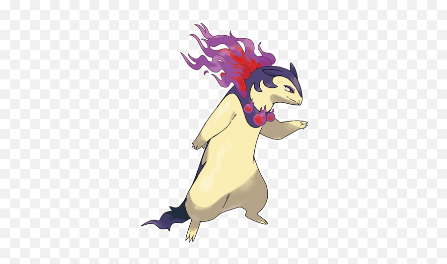 Pokémon Generation Ii - Chikorita To Granbull Characters Emoji,Wizard Casting Spell Emoticon