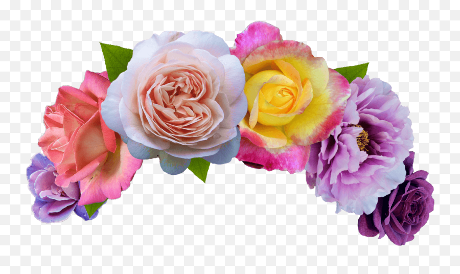 Monkey Emoji With Flower Crown Png Picture 2230336 Monkey - Colorful Flower Crown Png,Monkey Emoji