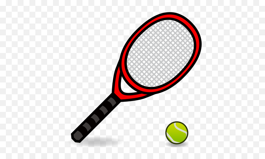 Tennis Racquet And Ball - Tennis Emoji,Ball Emoji