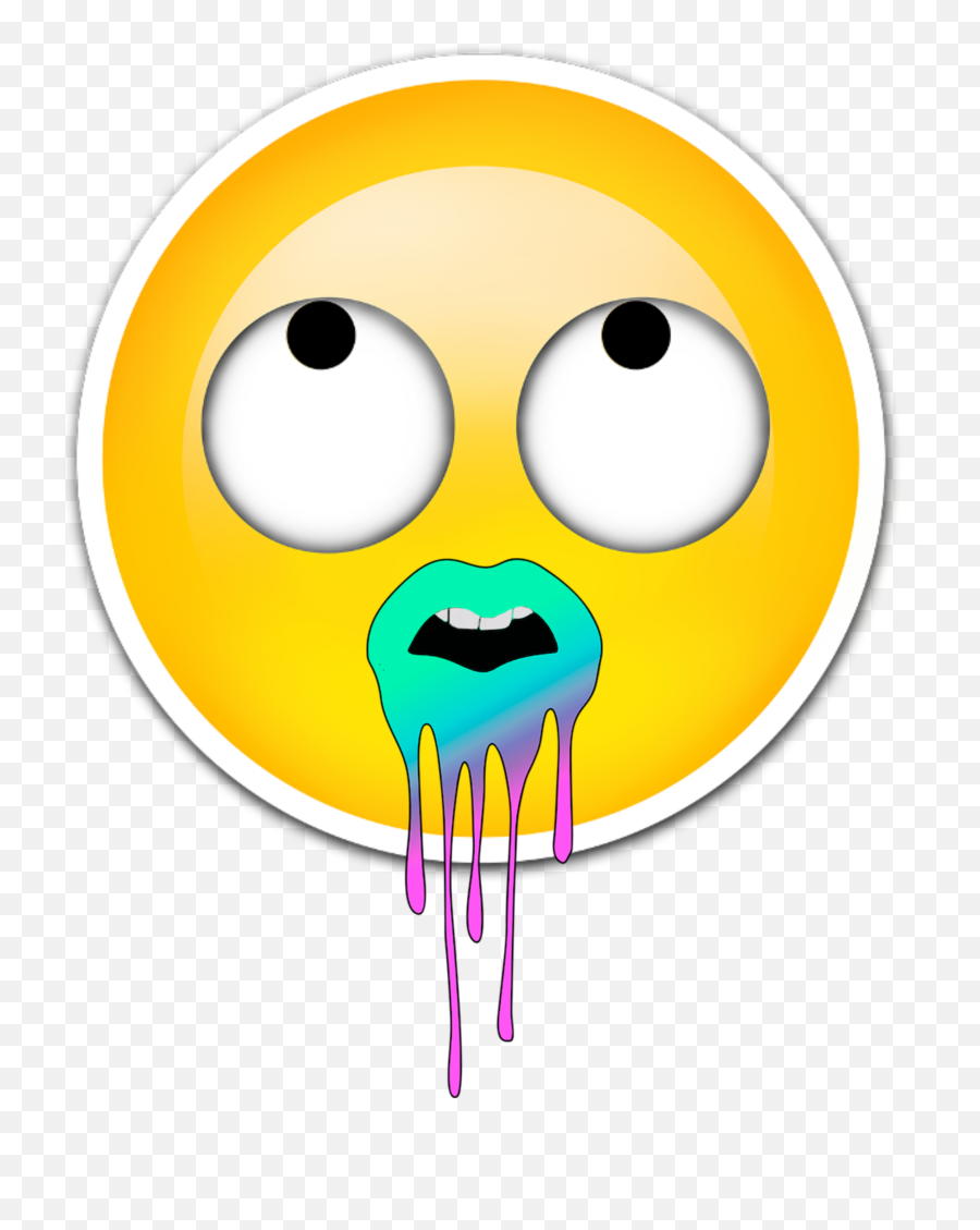 Emoji Emojis Emojiface Lip Sticker By Lexter Santana - Happy,Lips Emoji