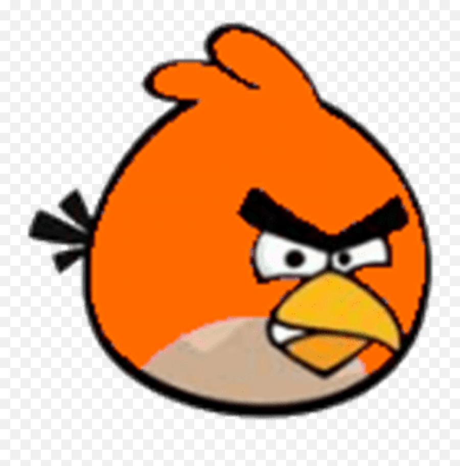 Clipart Freeuse Orange Angry Bird Roblox - Angry Birds Icon Angry Birds Characters Cartoon Emoji,Bird Emoji