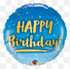 Free Delivery On Orders Over 99aed Free Delivery On Orders - Blue And Gold Happy Birthday Foil Balloon Emoji,Red Balloon Emoji
