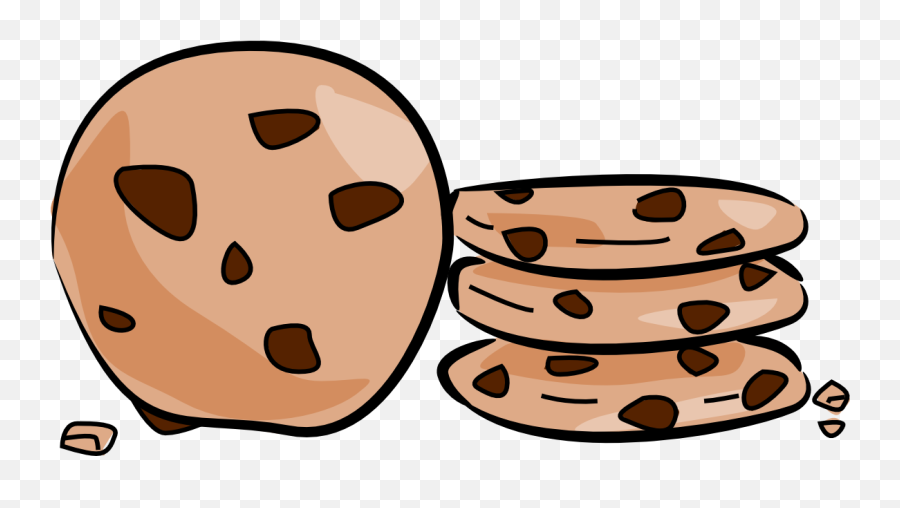 Chocolate Chip Cookie Cookie Cake Clip - Transparent Cookies Clip Art Emoji,Emoji Cookies Nyc