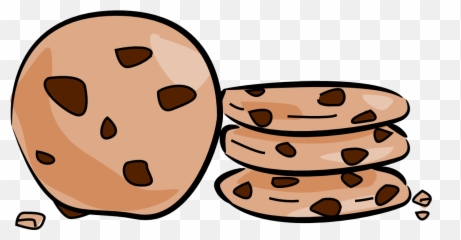 Chocolate Chip Cookie Cookie Cake Clip - Transparent Cookies Clip Art Emoji,Emoji Cookies Nyc