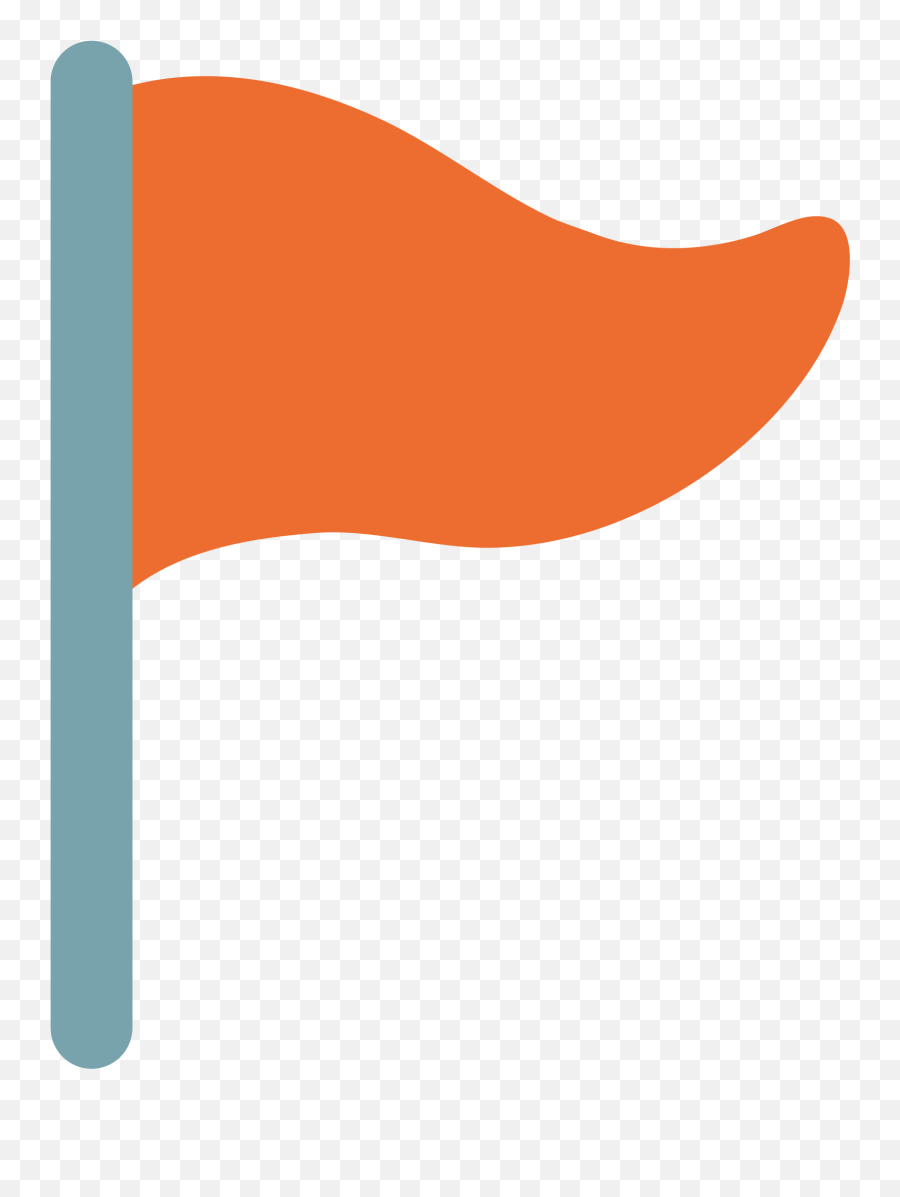 Emoji U1f6a9 - Orange Flag Emoji,Flag Emoji