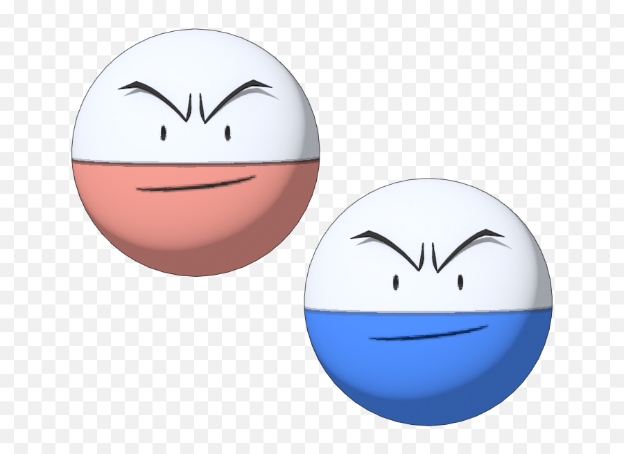 3ds - Pokémon X Y 101 Electrode The Models Resource Electrode Pokemon Model Emoji,Zip It Emoticon
