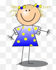 Grandma Clipart Stick Figure Grandma - Stick Figure Girl Clip Art Emoji,Emoji Stick Figures