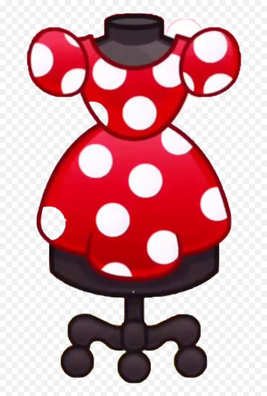 Minnie Rocks The Dots Dress Agendas - Minnie Mouse Dress Clipart Emoji,Disney Emoji Blitz Zootopia