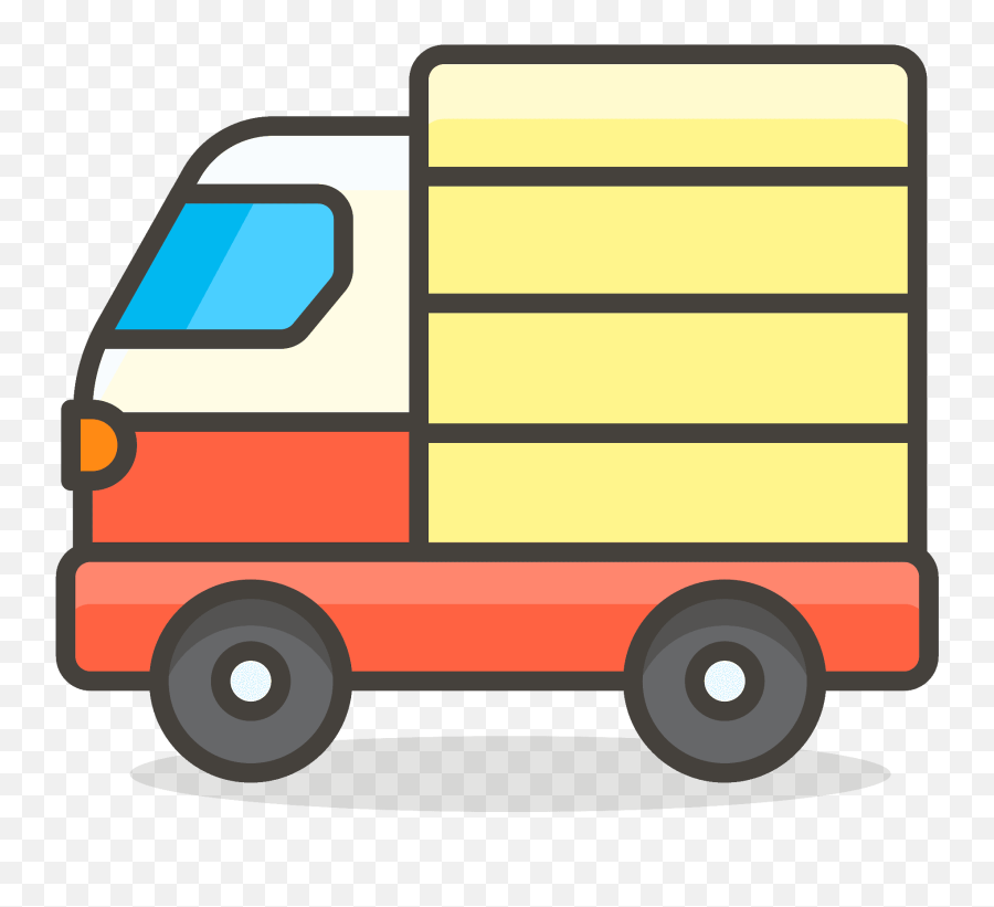 Delivery Truck Emoji Icon Clipart - Truck,Tow Truck Emoji