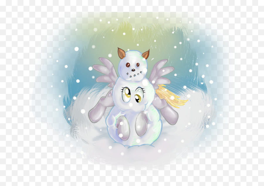 70275 - Safe Artistrppirate Derpibooru Import Derpy Supernatural Creature Emoji,Snowman Emotions
