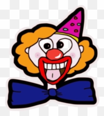 Free Clip Art Clown Face By Ksly4ever - Payaso Cara Blanca Dibujo Animado Emoji,Clown Face Emoticon -emoji