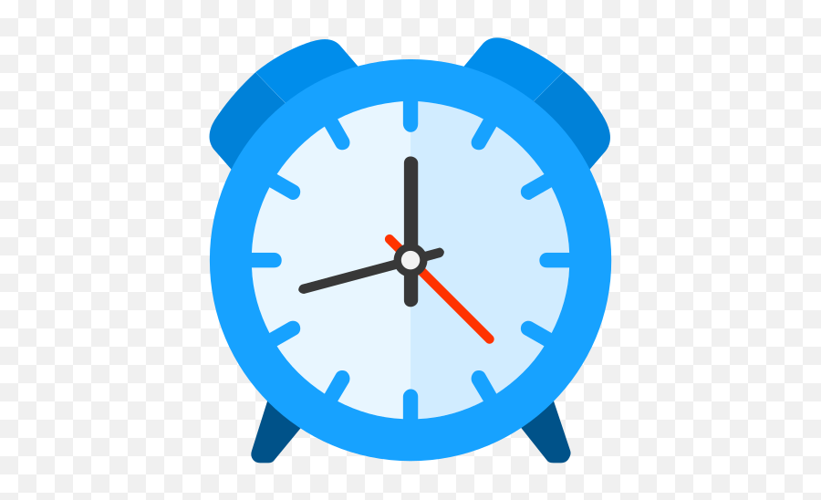 Alarm Clock Flat Free Icon Of Snipicons Flat - Transparent Time Icon Png Emoji,Alarm Clocks For Kids Emojis