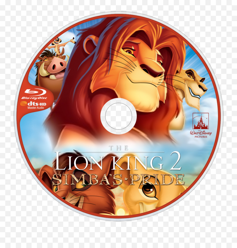 Lion King 2 Dvds Transparent Png Image - Lion King 2 Poster Emoji,Live Action Lion King Needs More Emotions In Faces